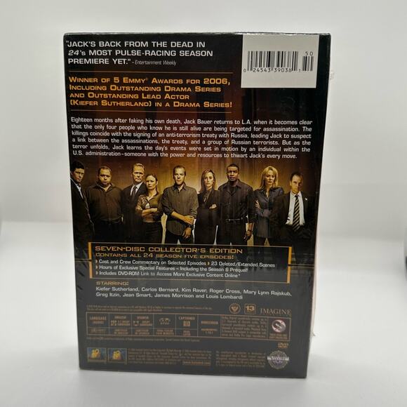 24 - Season 5 Sealed Complete DVD Set - Picture 2 of 6